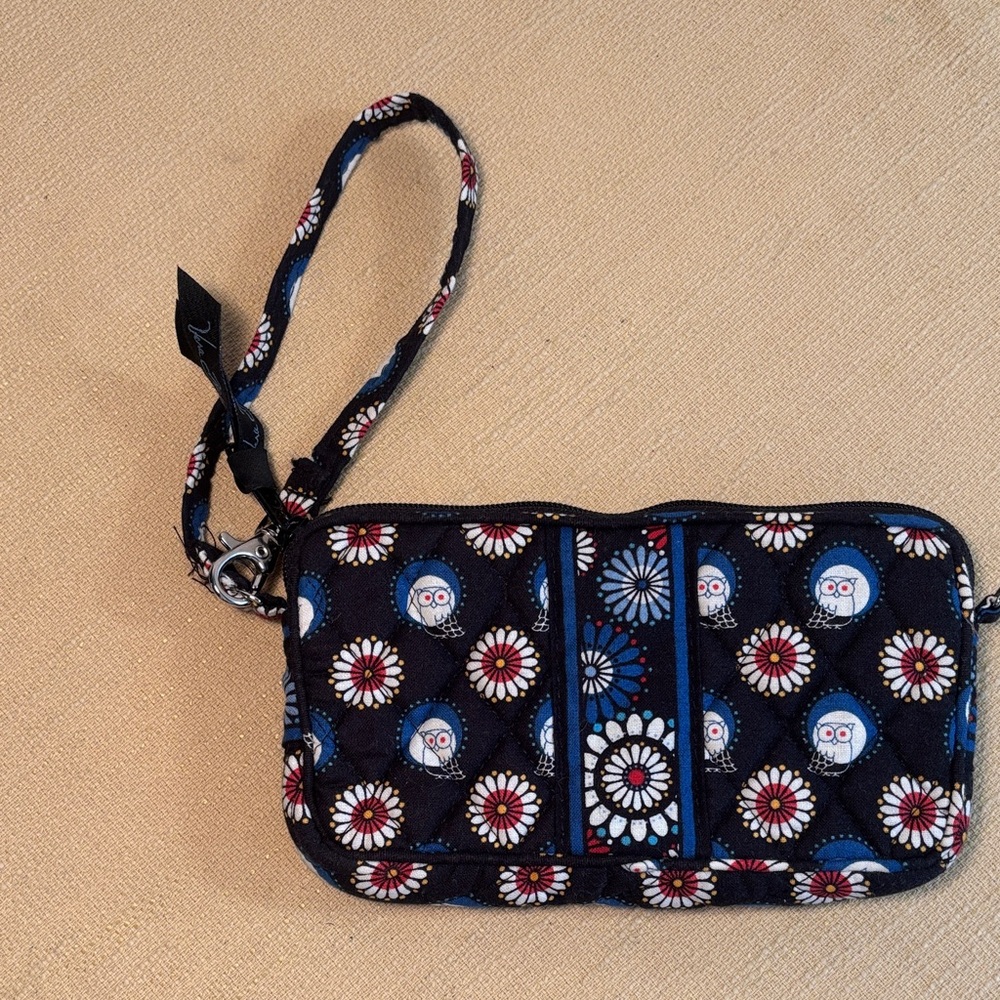 Vera Bradley Night Owl Wristlet Clutch Wallet